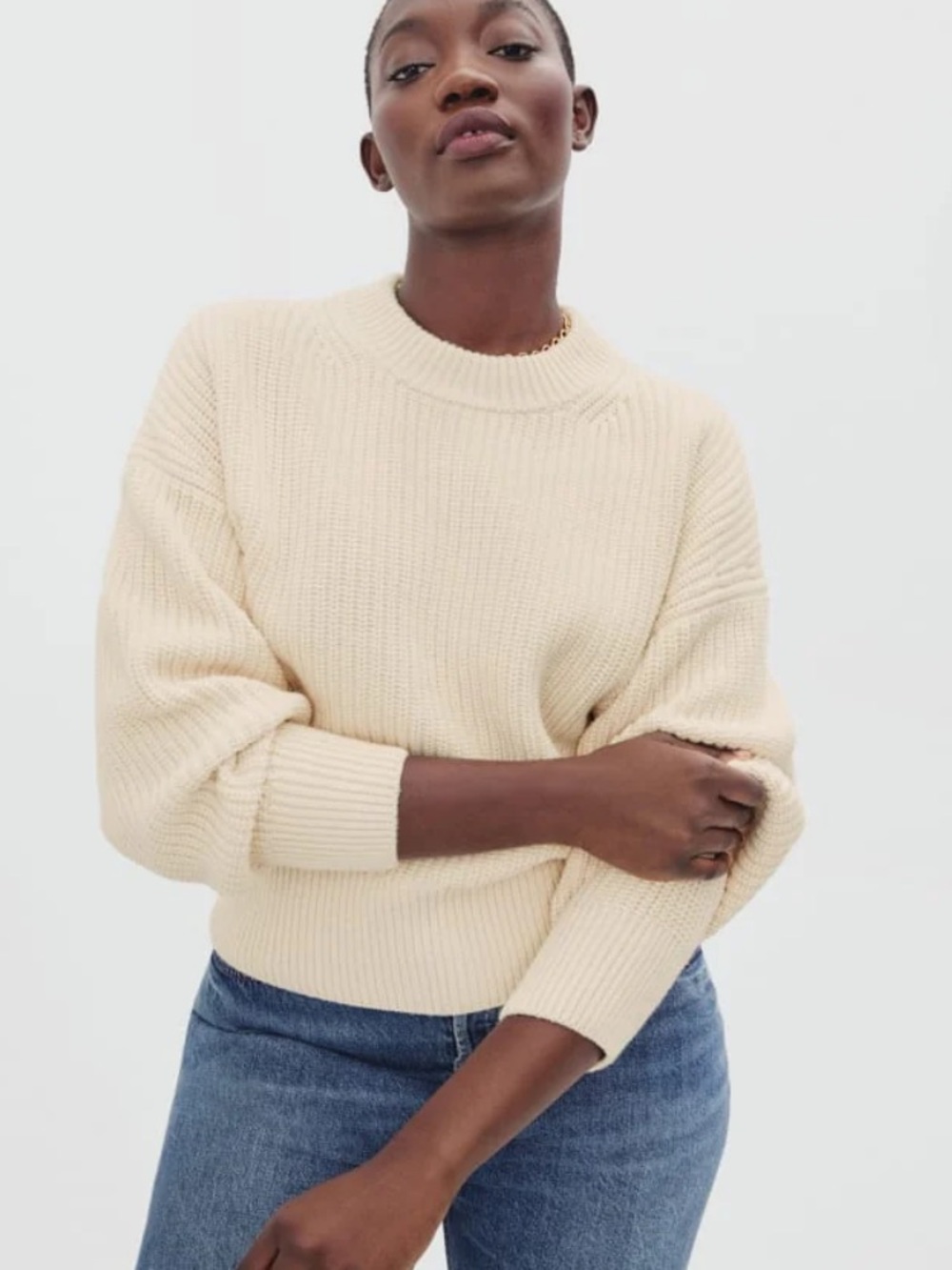 Everlane The Texture Cotton Crew